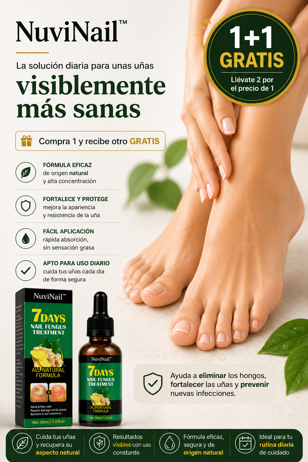 NuviNail La solución diaria para unas uñas visiblemente más sanas