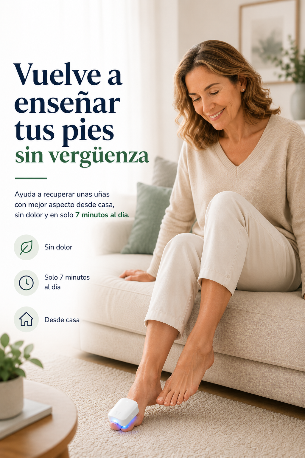 Dispositivo Láser para Hongos en las Uñas