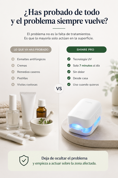 Dispositivo Láser para Hongos en las Uñas
